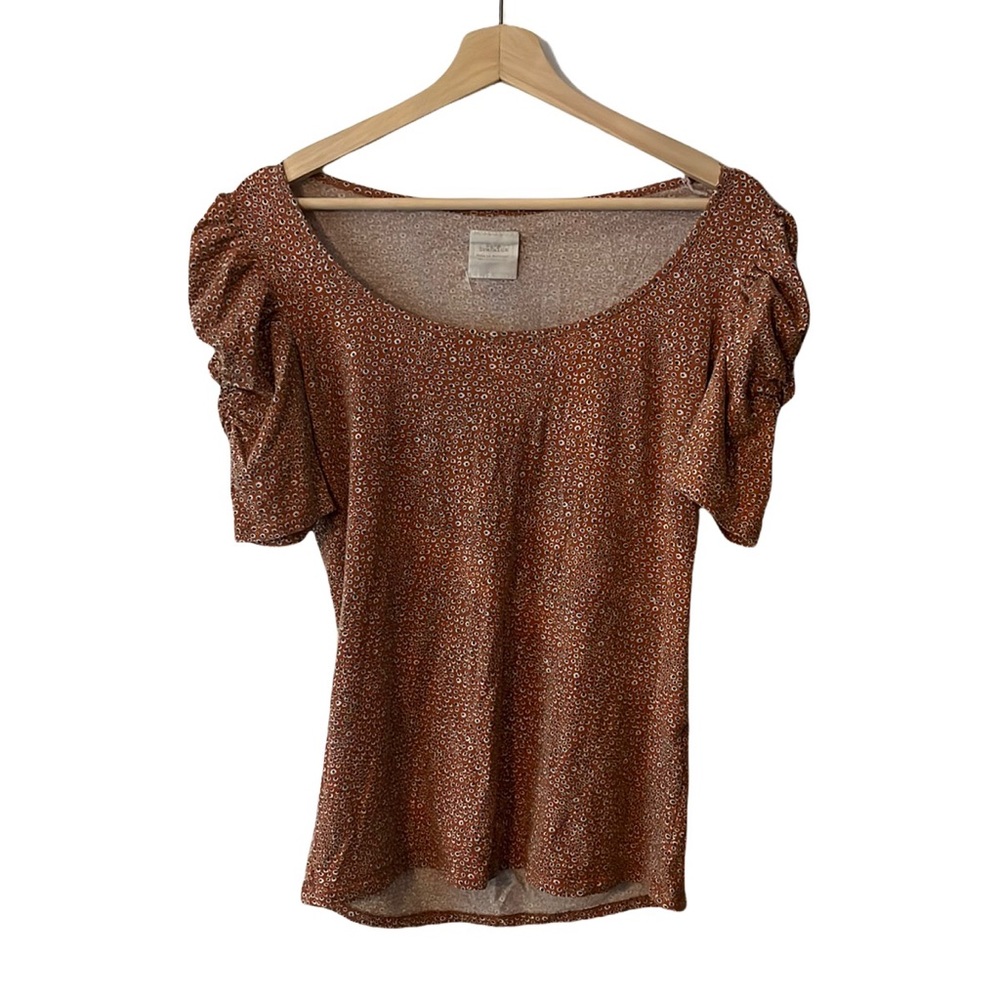 Zara scoop neck tee